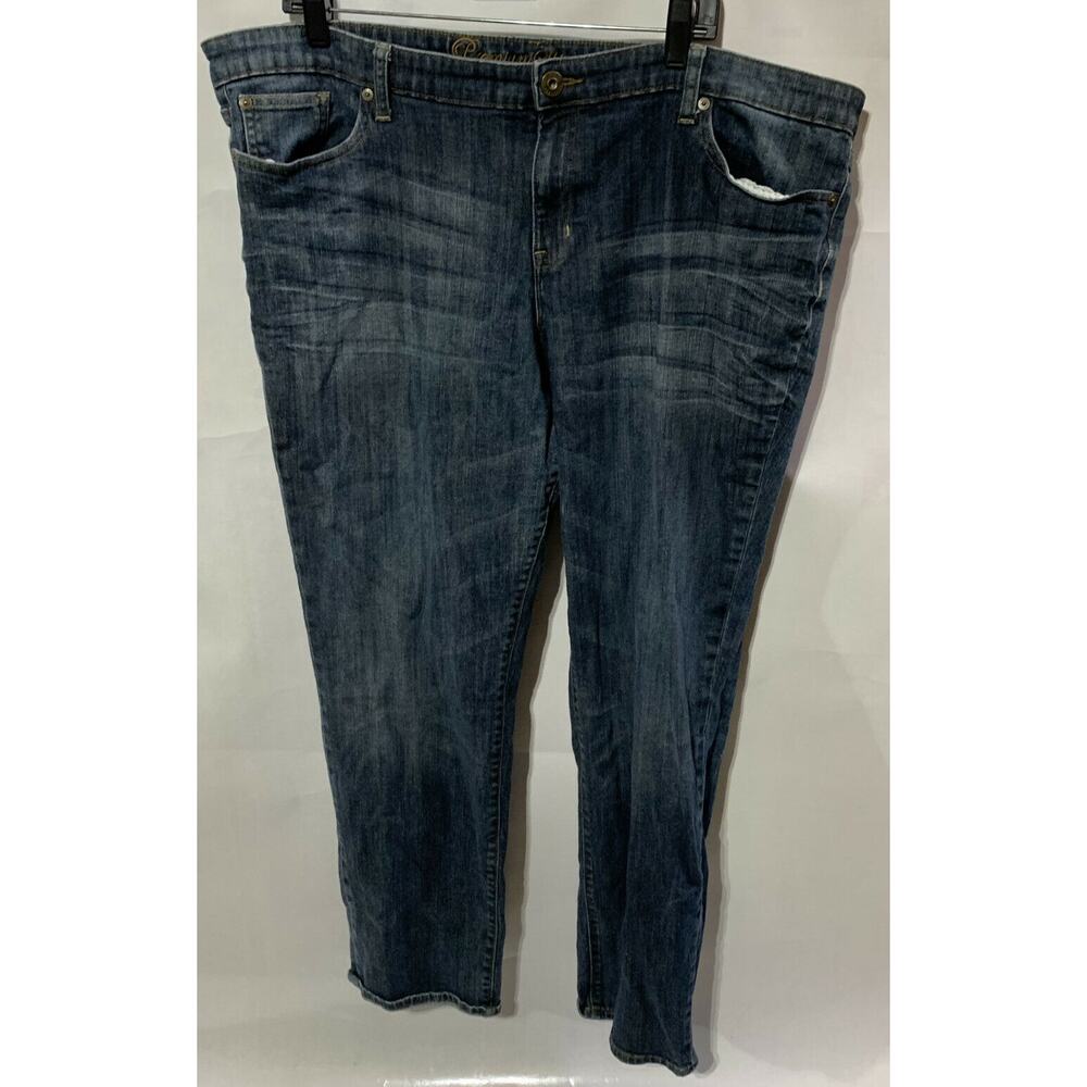 GAP Premium Denim Skinny Jeans Sz 20 Whiskered